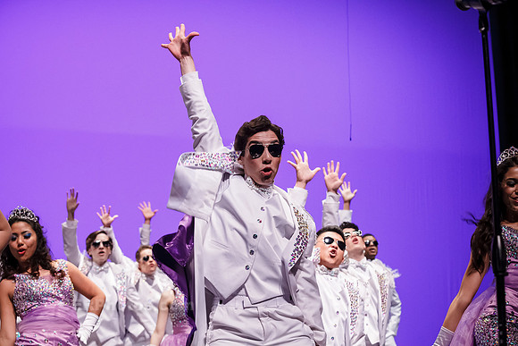 IN SYNC Perfoming at The Arcadia Pow Wow 2014 Show Choir Competition in Arcadia, CA, on 2-15-2014