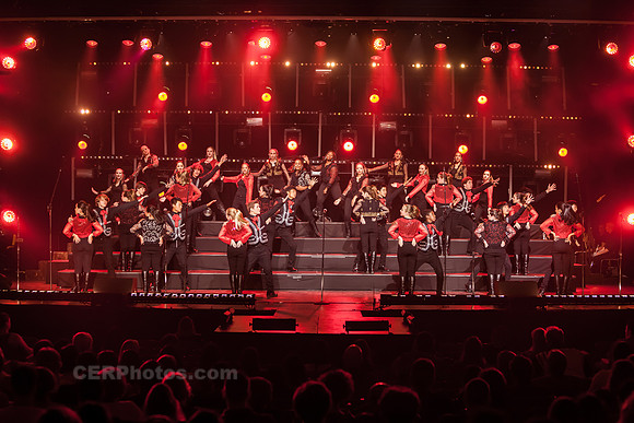 OUT OF THE BLUE Mixed Choir Performing at the Burbank High School Vocal Music Association VMA Pop Show 2013 May 16-18 California