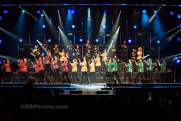 OUT OF THE BLUE Mixed Choir Performing at the Burbank High School Vocal Music Association VMA Pop Show 2013 May 16-18 California
