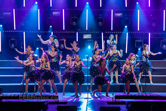 SAPPHIRE Intermediate Women's Choir Performing at the Burbank High School Vocal Music Association BHS VMA Pop Show 2013 May 16-18 California