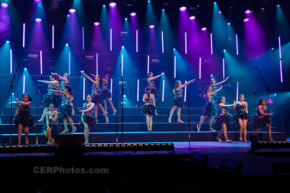 SAPPHIRE Intermediate Women's Choir Performing at the Burbank High School Vocal Music Association BHS VMA Pop Show 2013 May 16-18 California