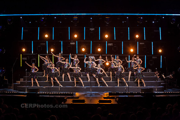 SAPPHIRE Intermediate Women's Choir Performing at the Burbank High School Vocal Music Association BHS VMA Pop Show 2013 May 16-18 California