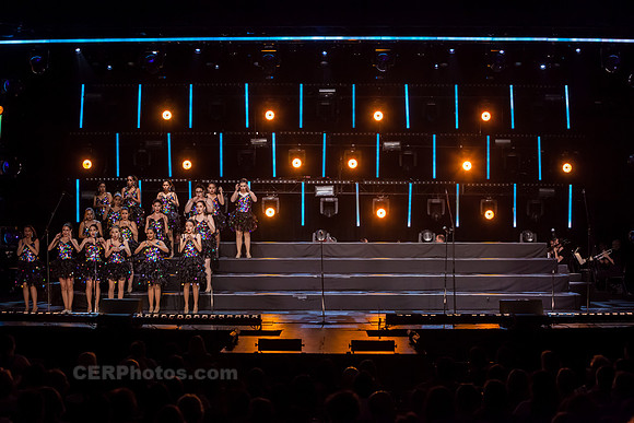 SAPPHIRE Intermediate Women's Choir Performing at the Burbank High School Vocal Music Association BHS VMA Pop Show 2013 May 16-18 California