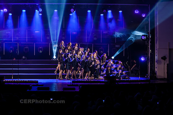 IMPRESSIONS BHS Advanced Women's Choir Performing at the Burbank High School Vocal Music Association VMA Pop Show 2013 May 16-18 California