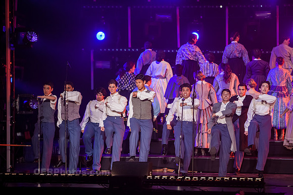 IN SYNC at the Burbank High Pop Show 2013 BHS VMA's Advanced Mixed Choir May 15-18 California