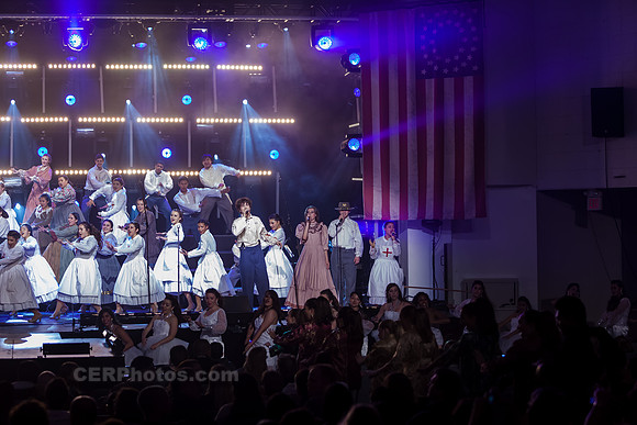 "Light Up The World" Finale Performed By All Choirs At The Burbank High Pop Show 2013 California