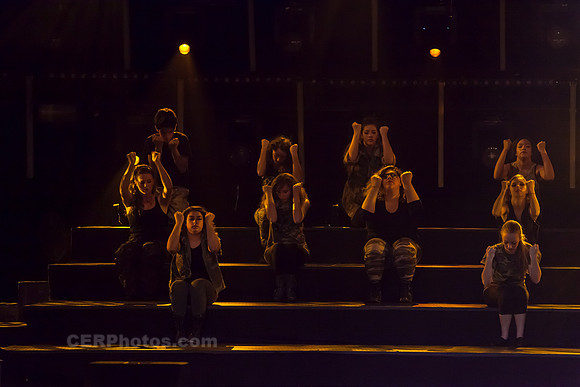 "Dance Ensemble" Choreographed by Lisa Hopkins Performed at the Burbank High School Vocal Music Association VMA Pop Show 2013 May 16-18 California