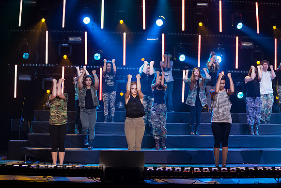 "Dance Ensemble" Choreographed by Lisa Hopkins Performed at the Burbank High School Vocal Music Association VMA Pop Show 2013 May 16-18 California