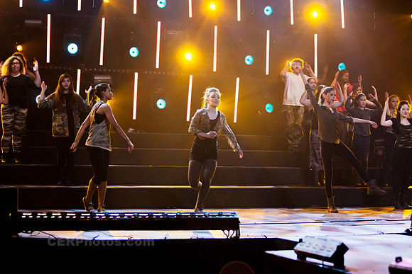 "Dance Ensemble" Choreographed by Lisa Hopkins Performed at the Burbank High School Vocal Music Association VMA Pop Show 2013 May 16-18 California