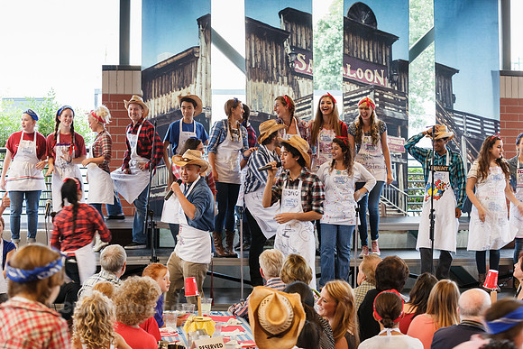 Carroll's Corral & Cookout 2013 Performance Burbank High School California Vocal Music Association VMA Fundraiser Event