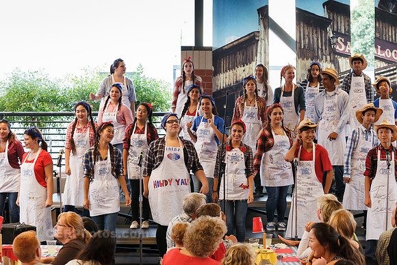 Carroll's Corral & Cookout 2013 Performance Burbank High School California Vocal Music Association VMA Fundraiser Event