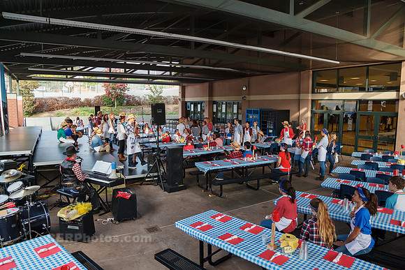 Carroll's Corral & Cookout 2013 Performance Burbank High School California Vocal Music Association VMA Fundraiser Event
