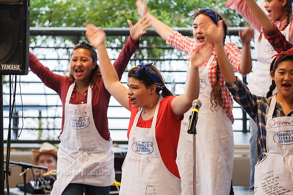 Carroll's Corral & Cookout 2013 Performance Burbank High School California Vocal Music Association VMA Fundraiser Event