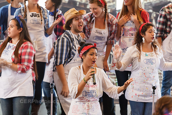 Carroll's Corral & Cookout 2013 Performance Burbank High School California Vocal Music Association VMA Fundraiser Event