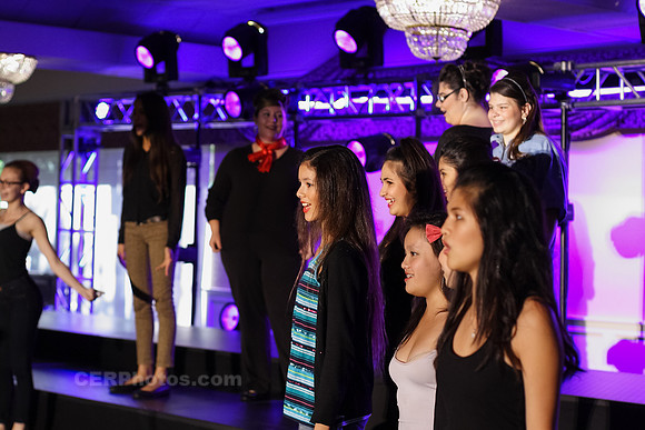 Night of Magic 2012 Rehearsals by the Burbank High VMA Choirs at Pickwick Gardens, Burbank California, 11-3-2012
