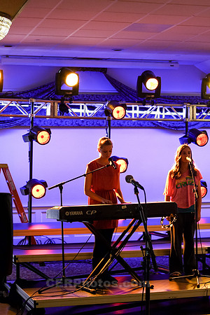Night of Magic 2012 Rehearsals by the Burbank High VMA Choirs at Pickwick Gardens, Burbank California, 11-3-2012