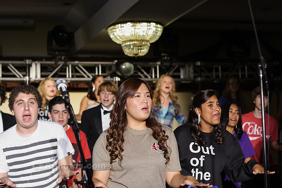 Night of Magic 2012 Rehearsals by the Burbank High VMA Choirs at Pickwick Gardens, Burbank California, 11-3-2012