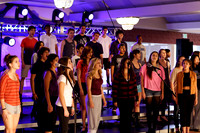 Night of Magic 2012 Rehearsals by the Burbank High VMA Choirs at Pickwick Gardens, Burbank California, 11-3-2012