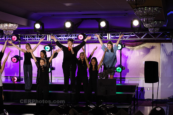 Night of Magic 2012 Rehearsals by the Burbank High VMA Choirs at Pickwick Gardens, Burbank California, 11-3-2012