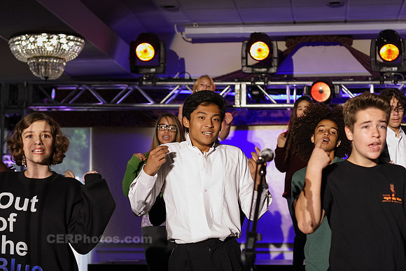 Night of Magic 2012 Rehearsals by the Burbank High VMA Choirs at Pickwick Gardens, Burbank California, 11-3-2012