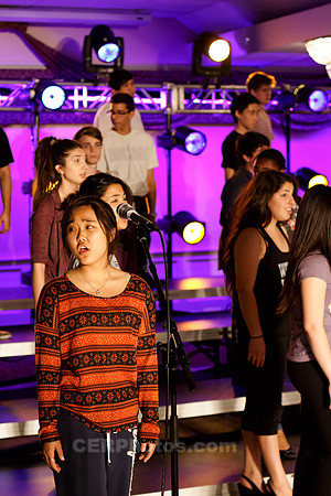 Night of Magic 2012 Rehearsals by the Burbank High VMA Choirs at Pickwick Gardens, Burbank California, 11-3-2012