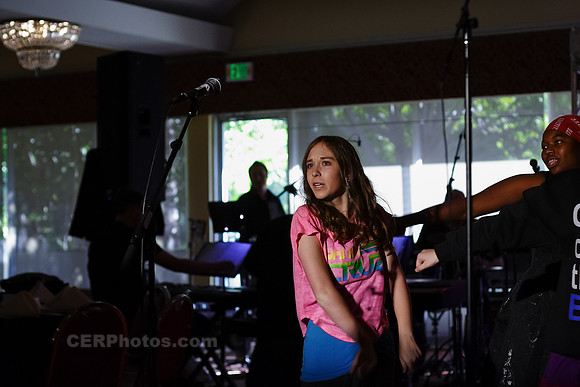 Night of Magic 2012 Rehearsals by the Burbank High VMA Choirs at Pickwick Gardens, Burbank California, 11-3-2012