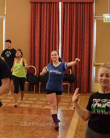 Burbank High's "Unleashed" Dance Team at the 2013 West Coast Elite Dance Intensive in Glendale California
