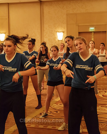 Burbank High's "Unleashed" Dance Team at the 2013 West Coast Elite Dance Intensive in Glendale California