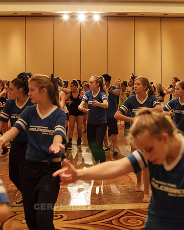 Burbank High's "Unleashed" Dance Team at the 2013 West Coast Elite Dance Intensive in Glendale California