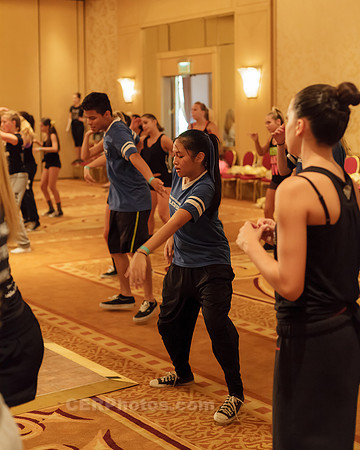 Burbank High's "Unleashed" Dance Team at the 2013 West Coast Elite Dance Intensive in Glendale California
