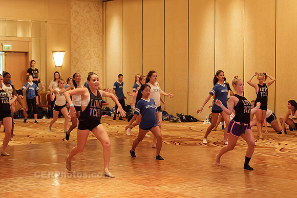 Burbank High's "Unleashed" Dance Team at the 2013 West Coast Elite Dance Intensive in Glendale California