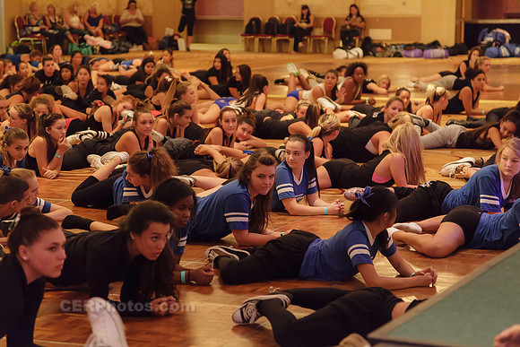 Burbank High's "Unleashed" Dance Team at the 2013 West Coast Elite Dance Intensive in Glendale California