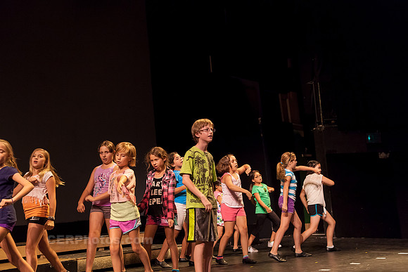 Showcamp 2013 Rehearsals for Neverland at the Colony Theatre Burbank California
