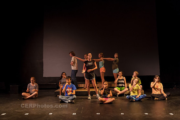 Showcamp 2013 Rehearsals for Neverland at the Colony Theatre Burbank California