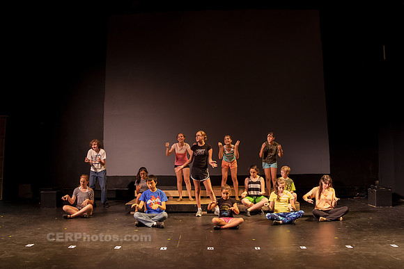 Showcamp 2013 Rehearsals for Neverland at the Colony Theatre Burbank California