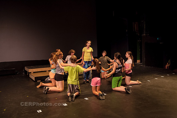 Showcamp 2013 Rehearsals for Neverland at the Colony Theatre Burbank California