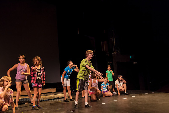 Showcamp 2013 Rehearsals for Neverland at the Colony Theatre Burbank California