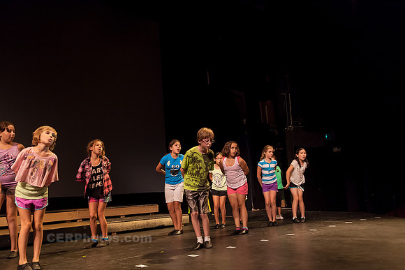 Showcamp 2013 Rehearsals for Neverland at the Colony Theatre Burbank California