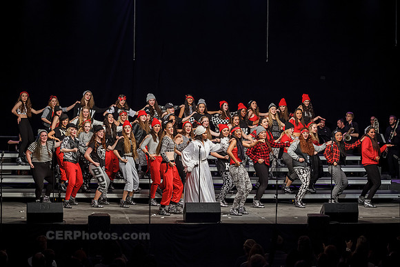 Impressions Advanced Women's Show Choir from Burbank High School VMA at Wheaton Warrenville Competition Illionis March 8, 2014