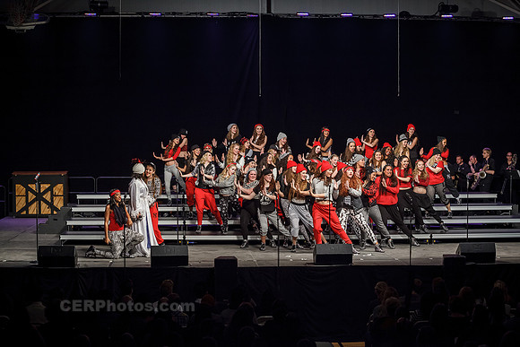 Impressions Advanced Women's Show Choir from Burbank High School VMA at Wheaton Warrenville Competition Illionis March 8, 2014