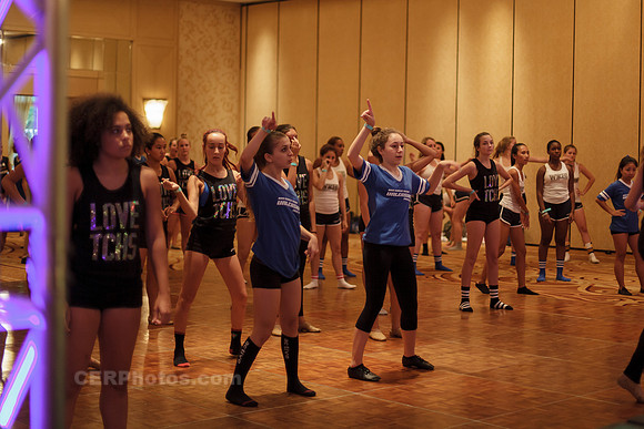 Burbank High's "Unleashed" Dance Team at the 2013 West Coast Elite Dance Intensive in Glendale California