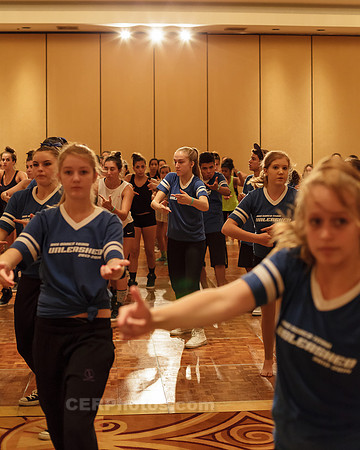 Burbank High's "Unleashed" Dance Team at the 2013 West Coast Elite Dance Intensive in Glendale California