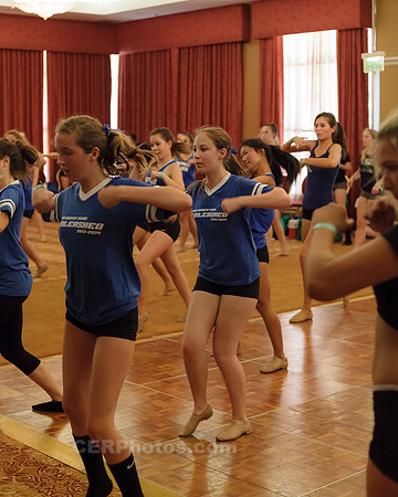 Burbank High's "Unleashed" Dance Team at the 2013 West Coast Elite Dance Intensive in Glendale California