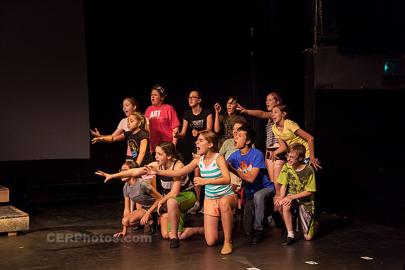 Showcamp 2013 Rehearsals for Neverland at the Colony Theatre Burbank California