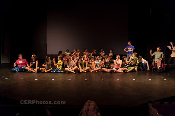Showcamp 2013 Rehearsals for Neverland at the Colony Theatre Burbank California