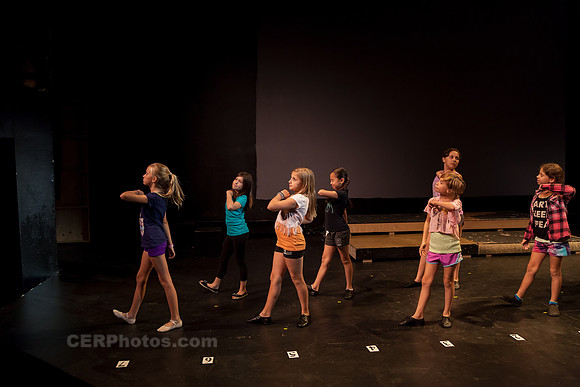Showcamp 2013 Rehearsals for Neverland at the Colony Theatre Burbank California