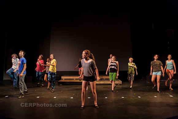 Showcamp 2013 Rehearsals for Neverland at the Colony Theatre Burbank California