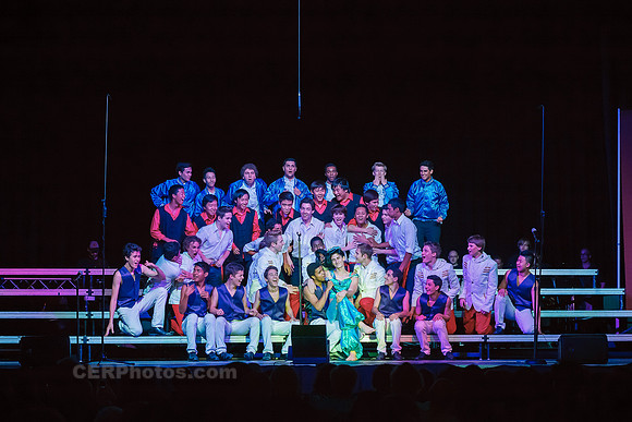 Sound Dogs Advanced Men's Show Choir from Burbank High School VMA Performing at SoCal Invitational Competition, San Diego, CA, on 4-18-2014