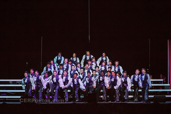 Sound Dogs Advanced Men's Show Choir from Burbank High School VMA Performing at SoCal Invitational Competition, San Diego, CA, on 4-18-2014