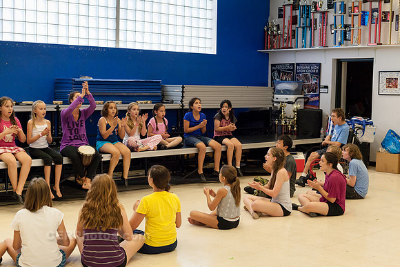 Summer ShowCamp 2013 Rehearsals for "Neverland" in Burbank California